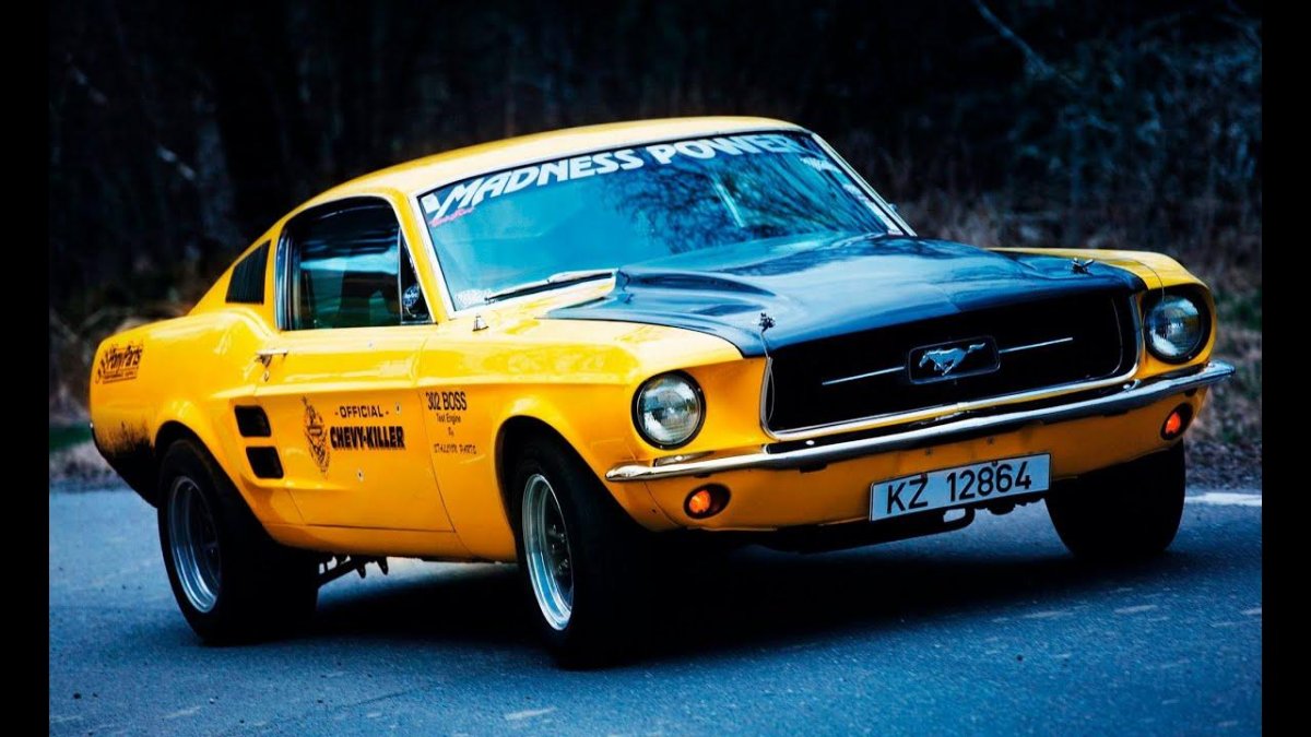 Форд Мустанг гоночный 1967