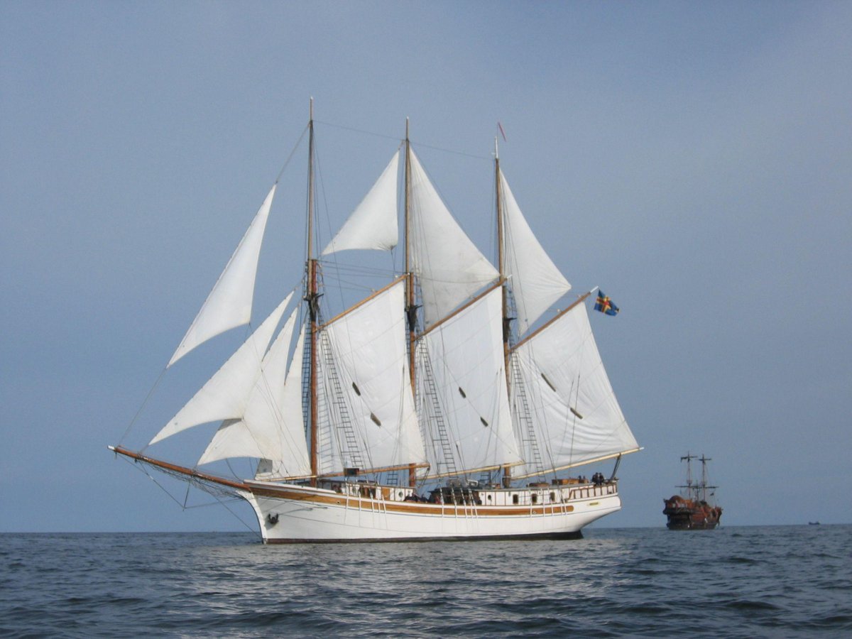 Марсельная гафельная шхуна