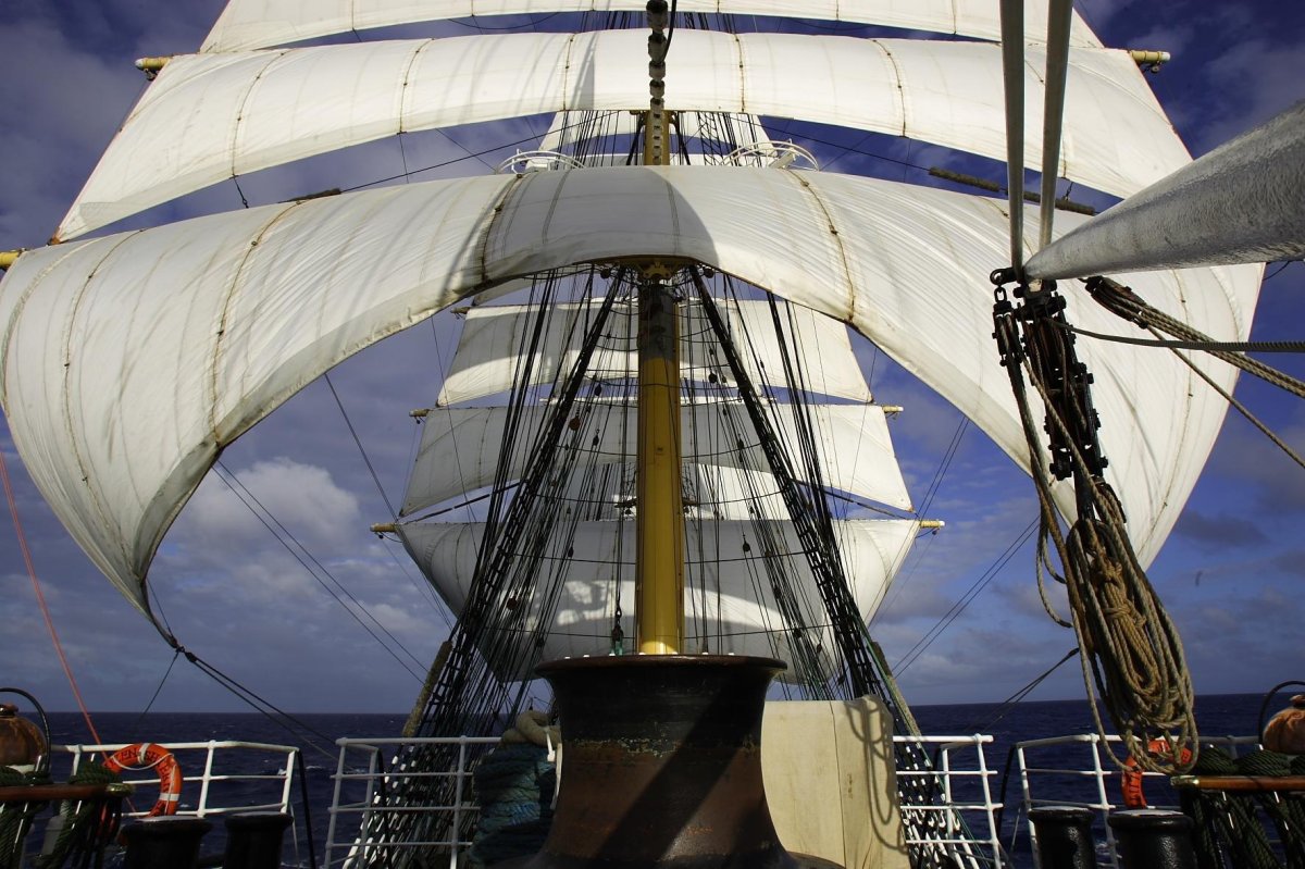 ФОК мачта Крузенштерн