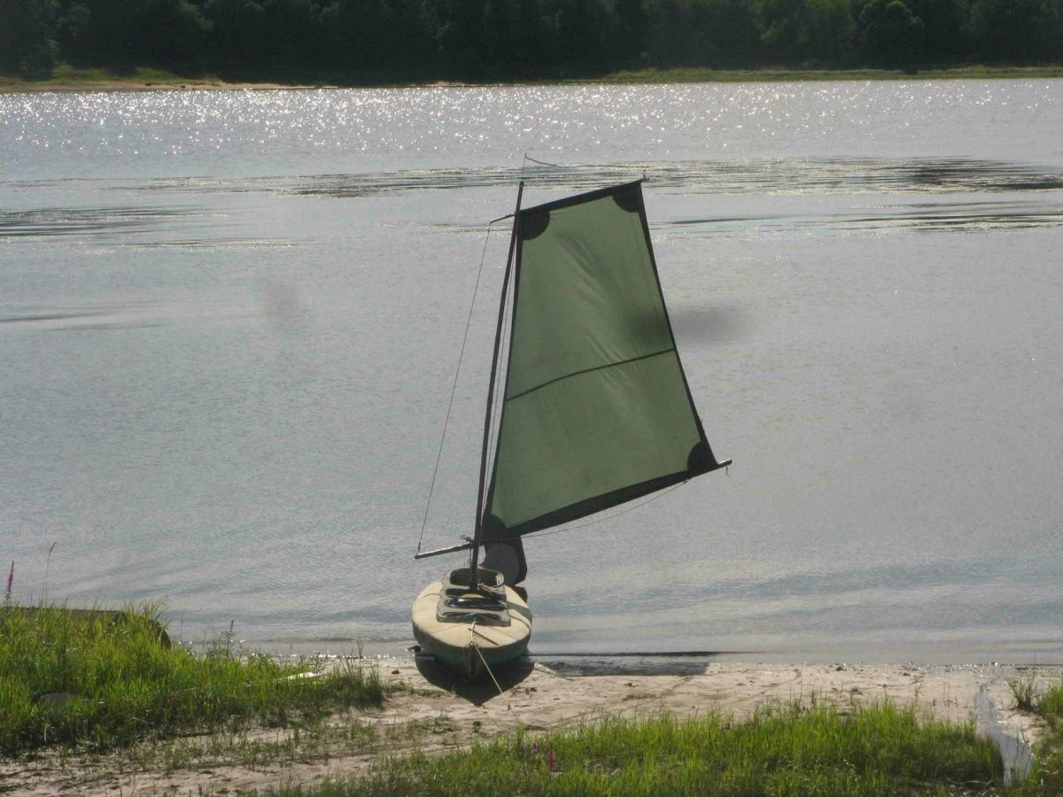 Парус для байдарки Таймень 2