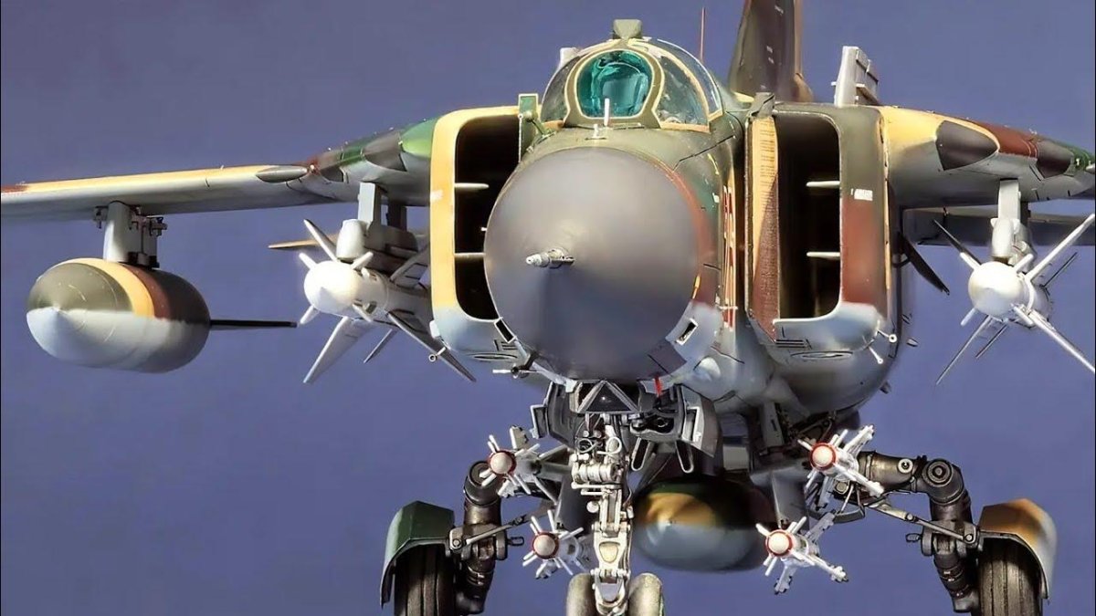 Истребитель миг-23млд