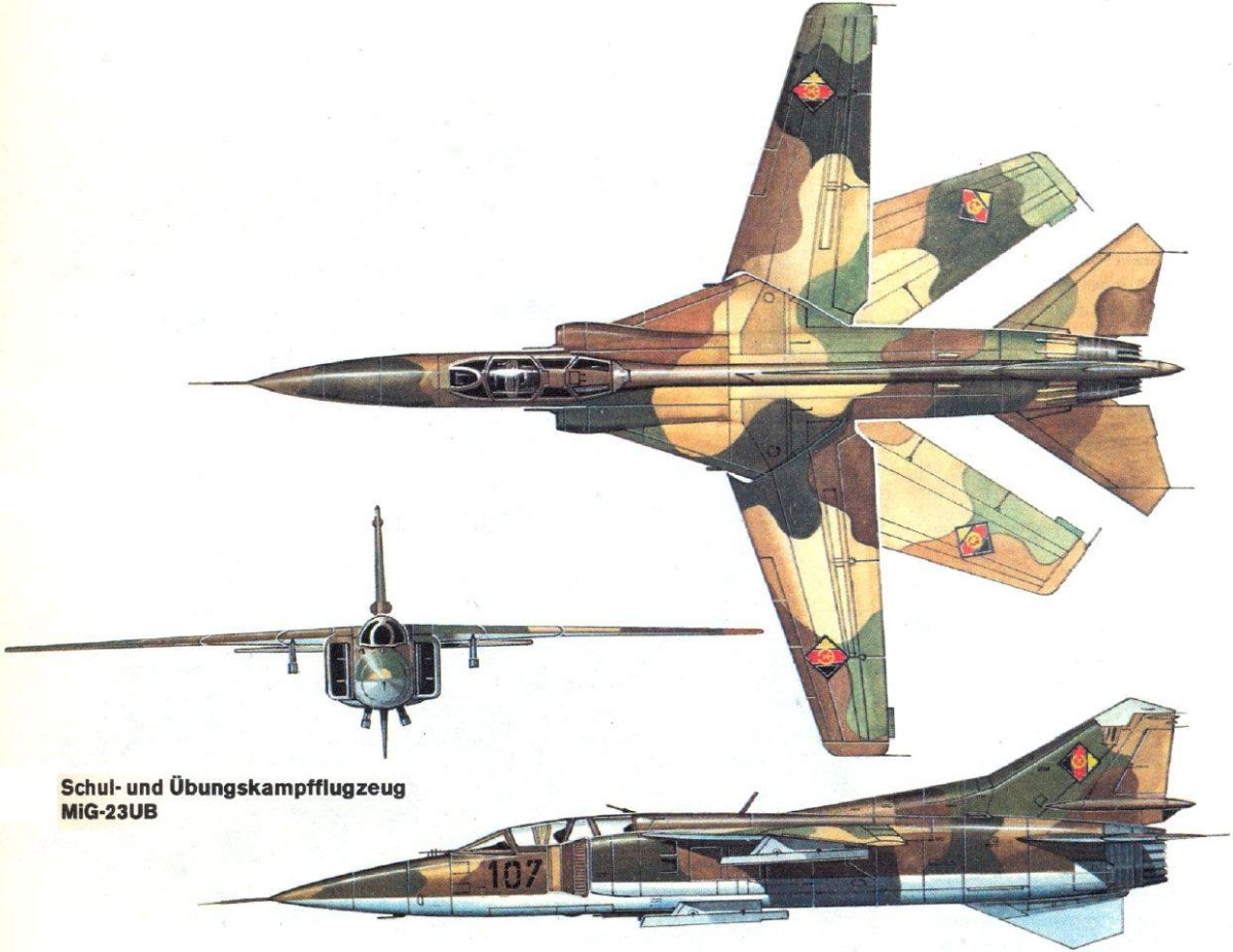 Самолет миг 23 млд