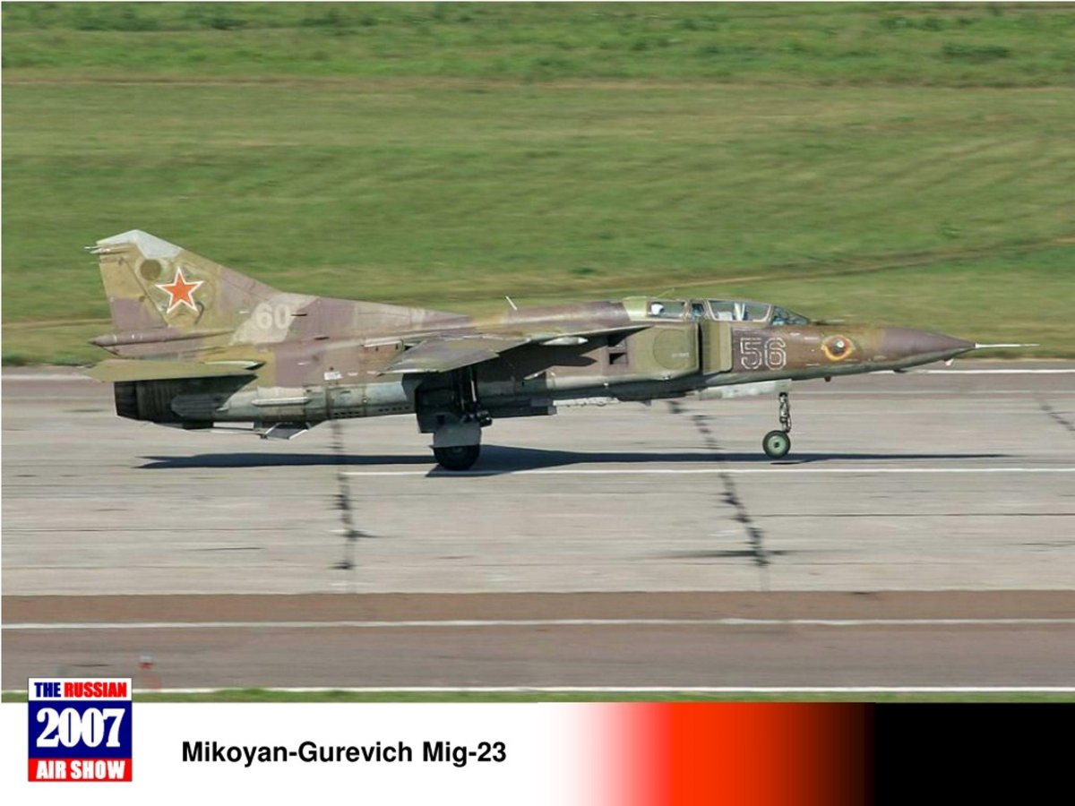 Микоян-Гуревич "миг-23", истребитель