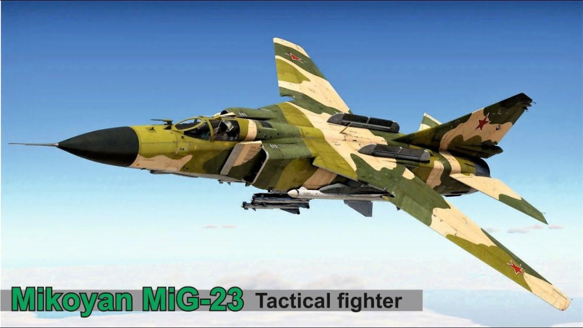 Фронтовой истребитель миг 23млд.