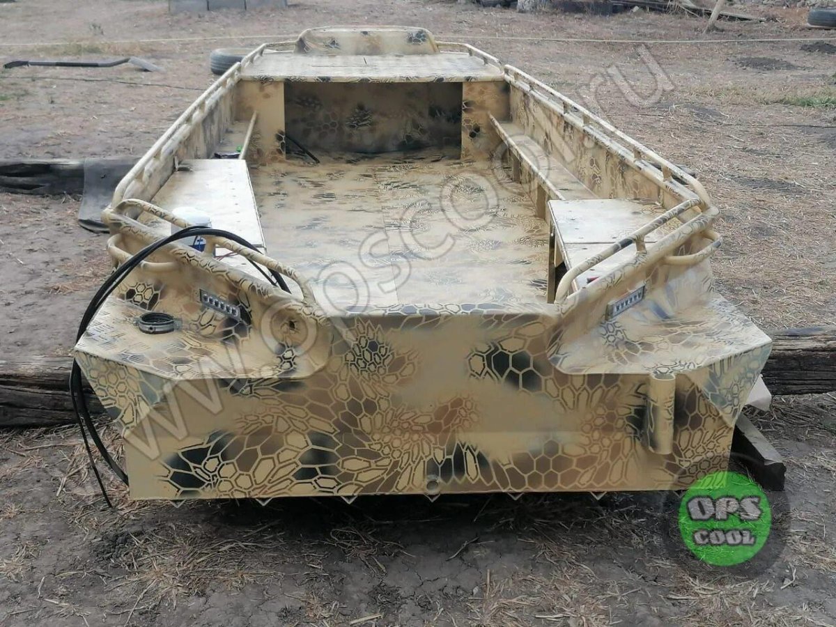 Покраска алюминиевой лодки своими руками в камуфляж