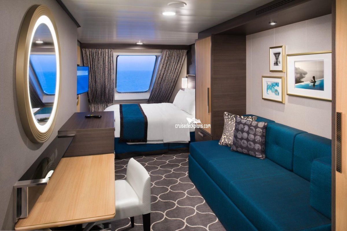 Каюта с окном "Ocean view Stateroom