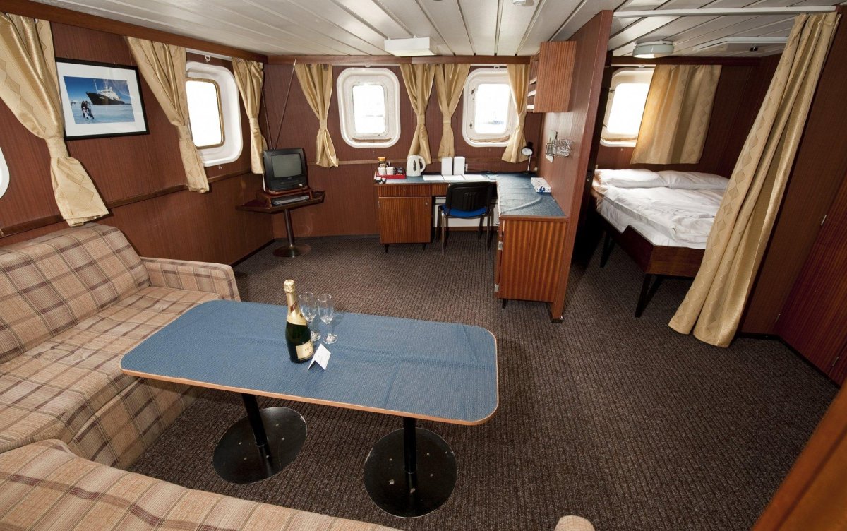 Каюты капитана на Петре Великом