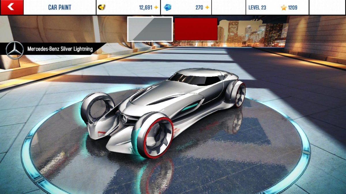 Мерседес Бенц Сильвер Лайтинг