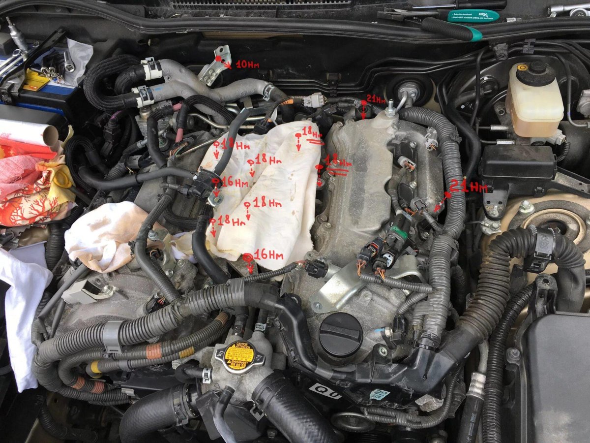 Расположение цилиндров 2gr FSE