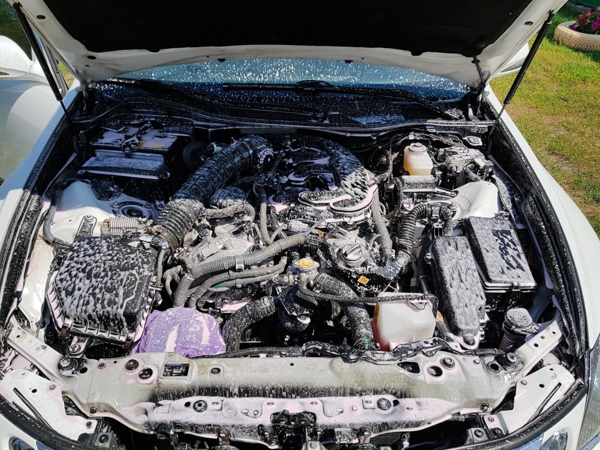 Lexus gs300 подкапотка