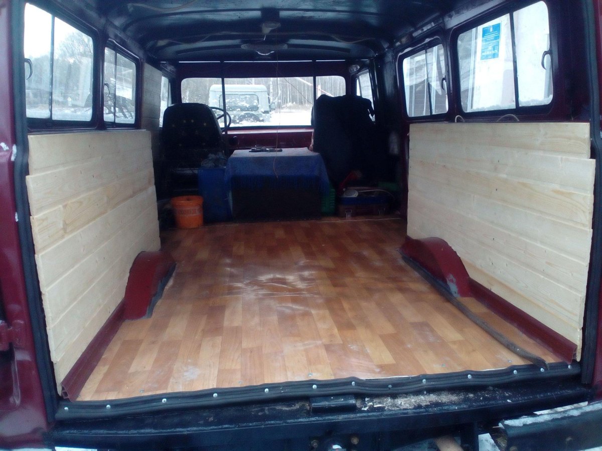 УАЗ 3962 салон