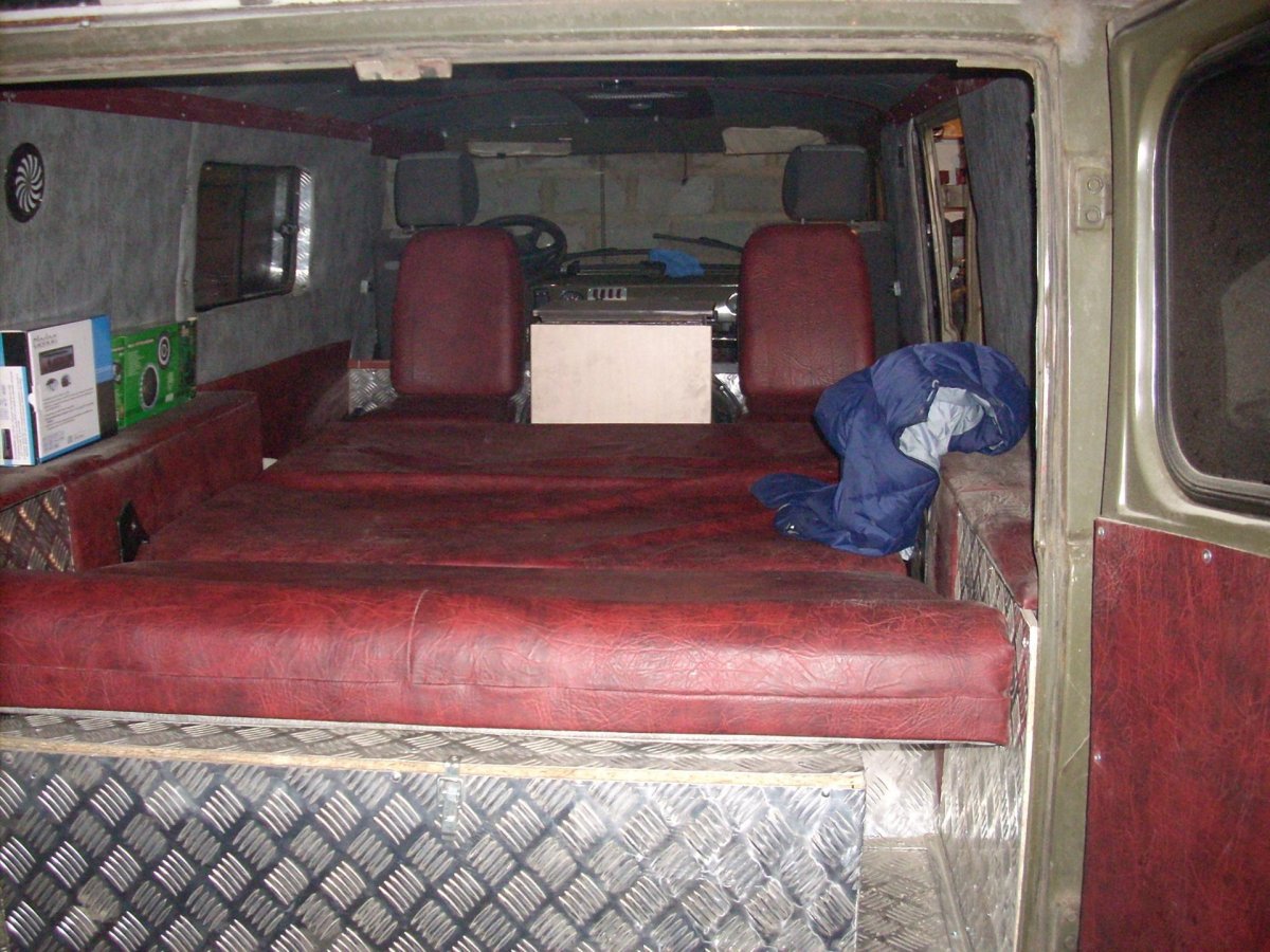 Переделка салона УАЗ Буханка