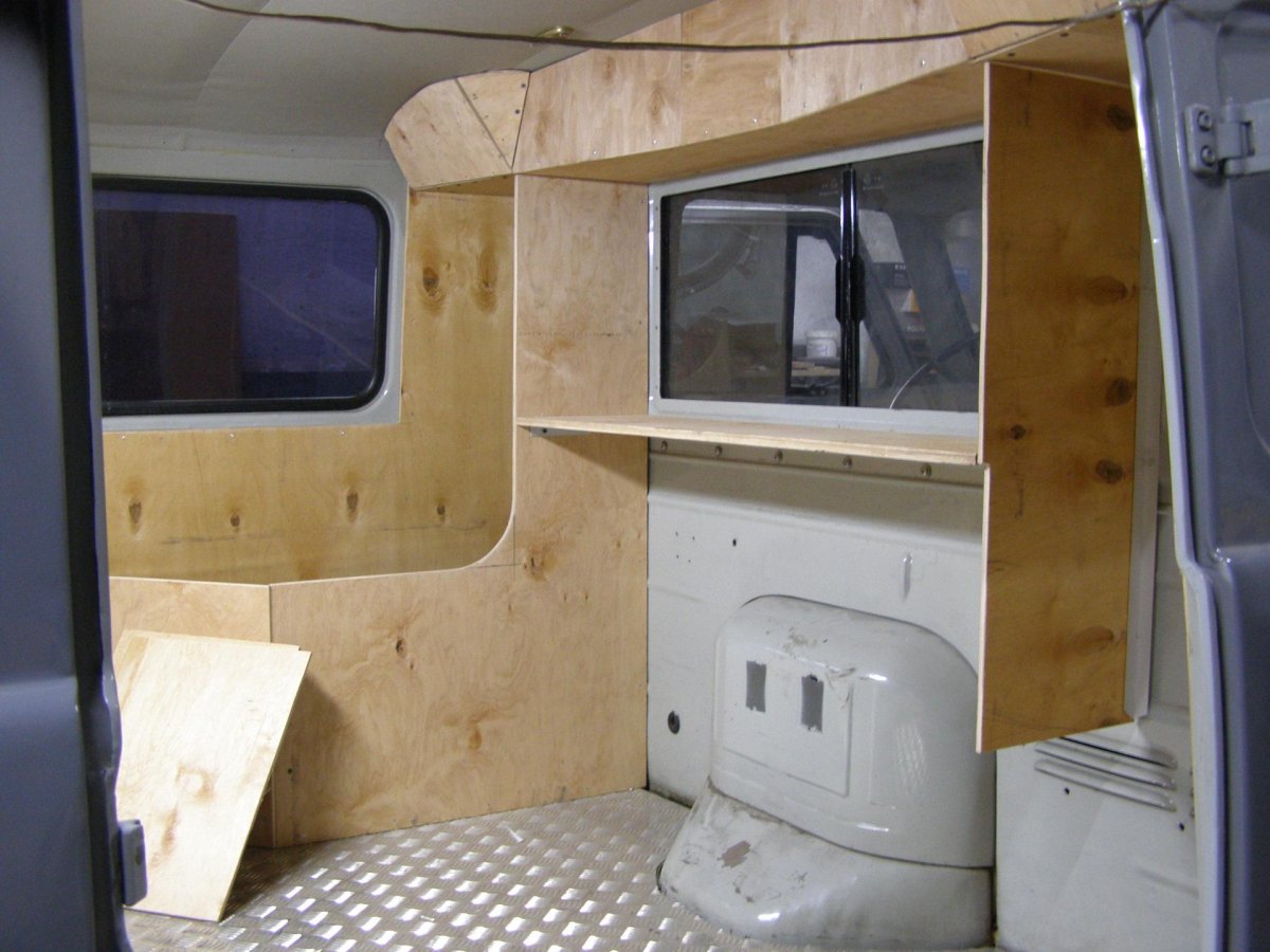 Переделка салона УАЗ Буханка