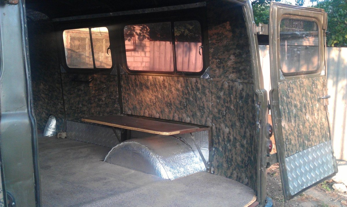 Обивка кабины УАЗ 452