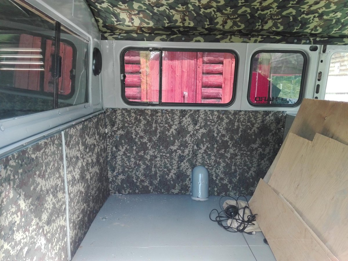 УАЗ 452 салон