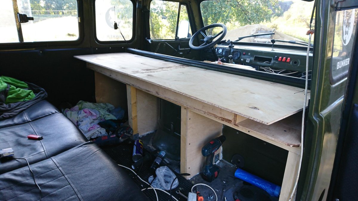 УАЗ-2206 санитарный салон