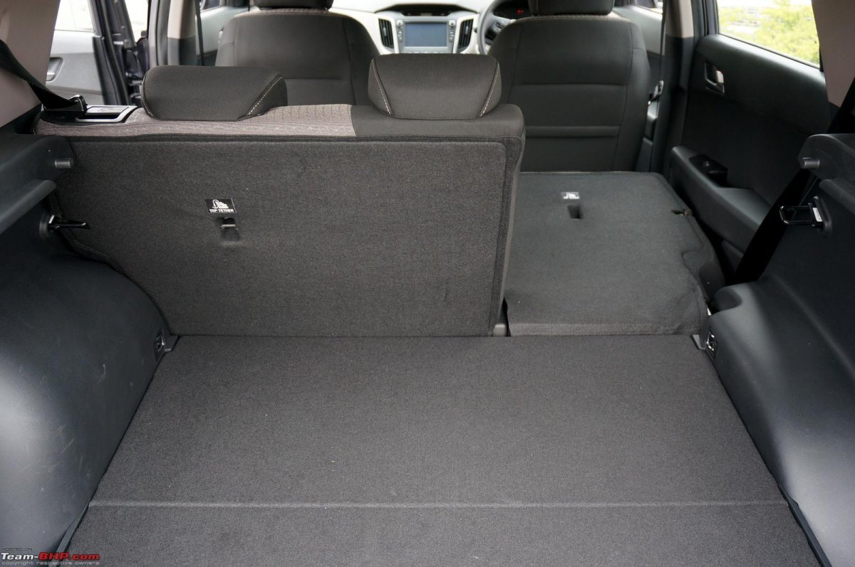 Hyundai Creta задние сиденья