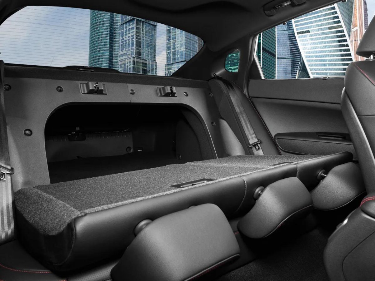 Kia Optima 2019 салон сзади