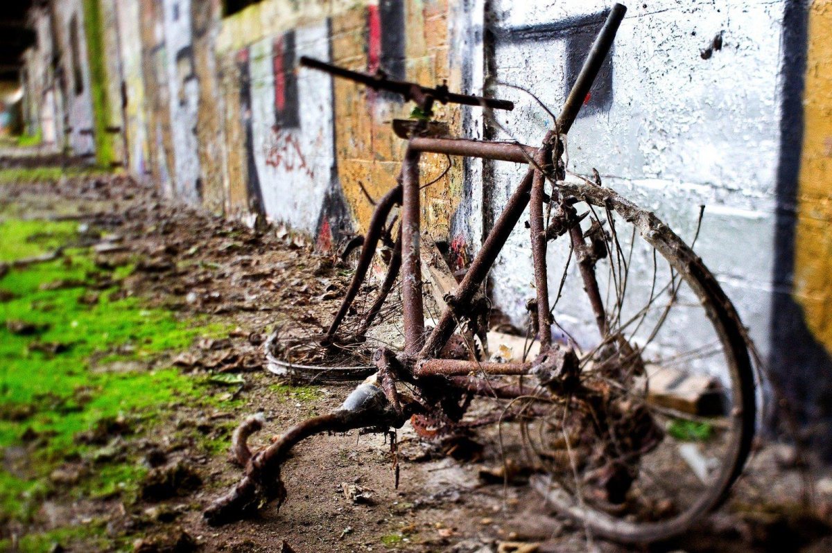Заброшенный велосипед