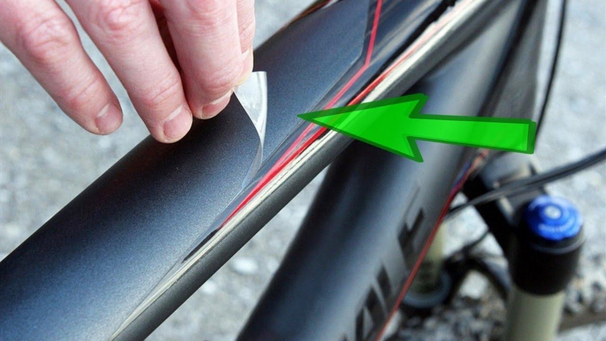 Защита велосипеда от царапин