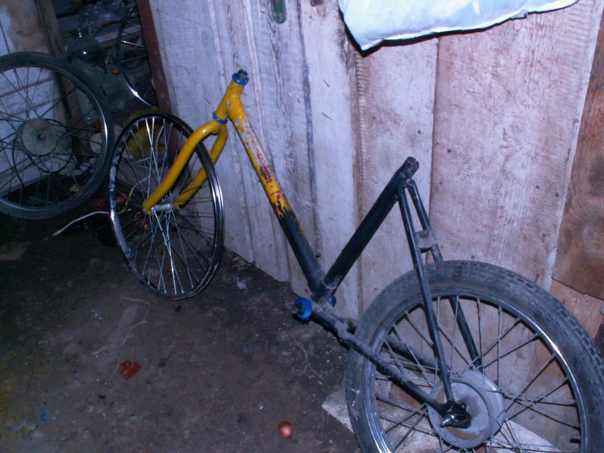 Велосипед салют кастом