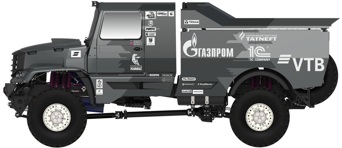 Капотный КАМАЗ для Дакара