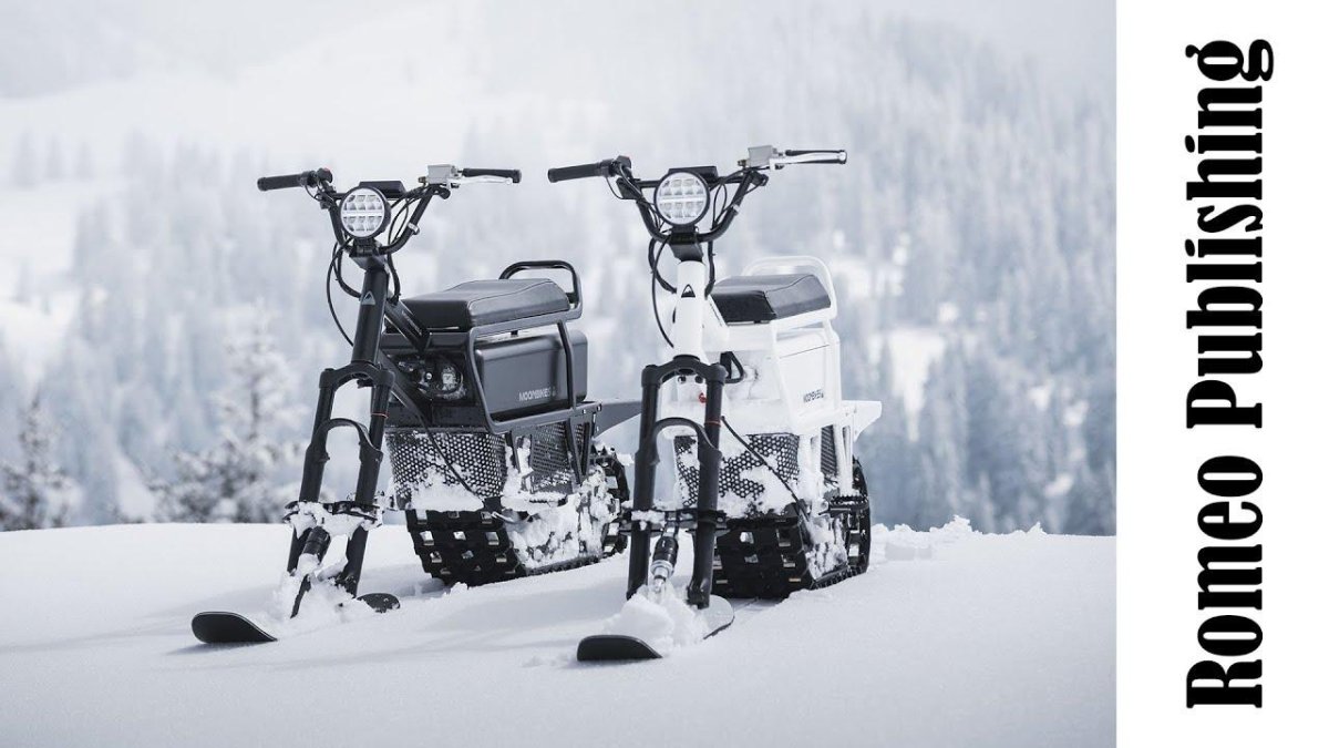 Электро снегоход