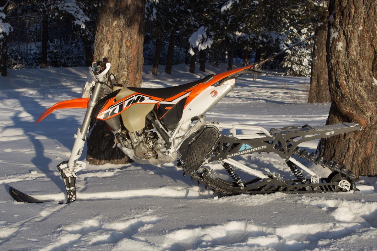 Гусеничный мотоцикл