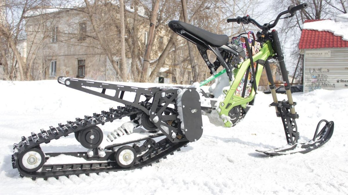 Электро сноубайк