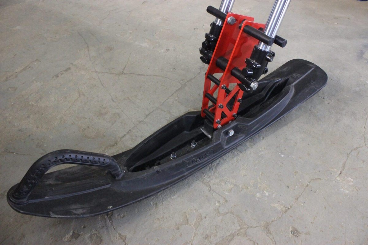 Лыжа на питбайк 125