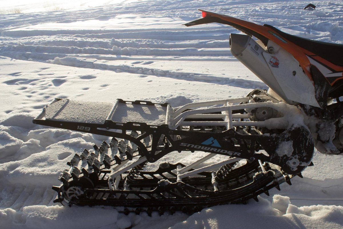 Мотоцикл на гусеницах