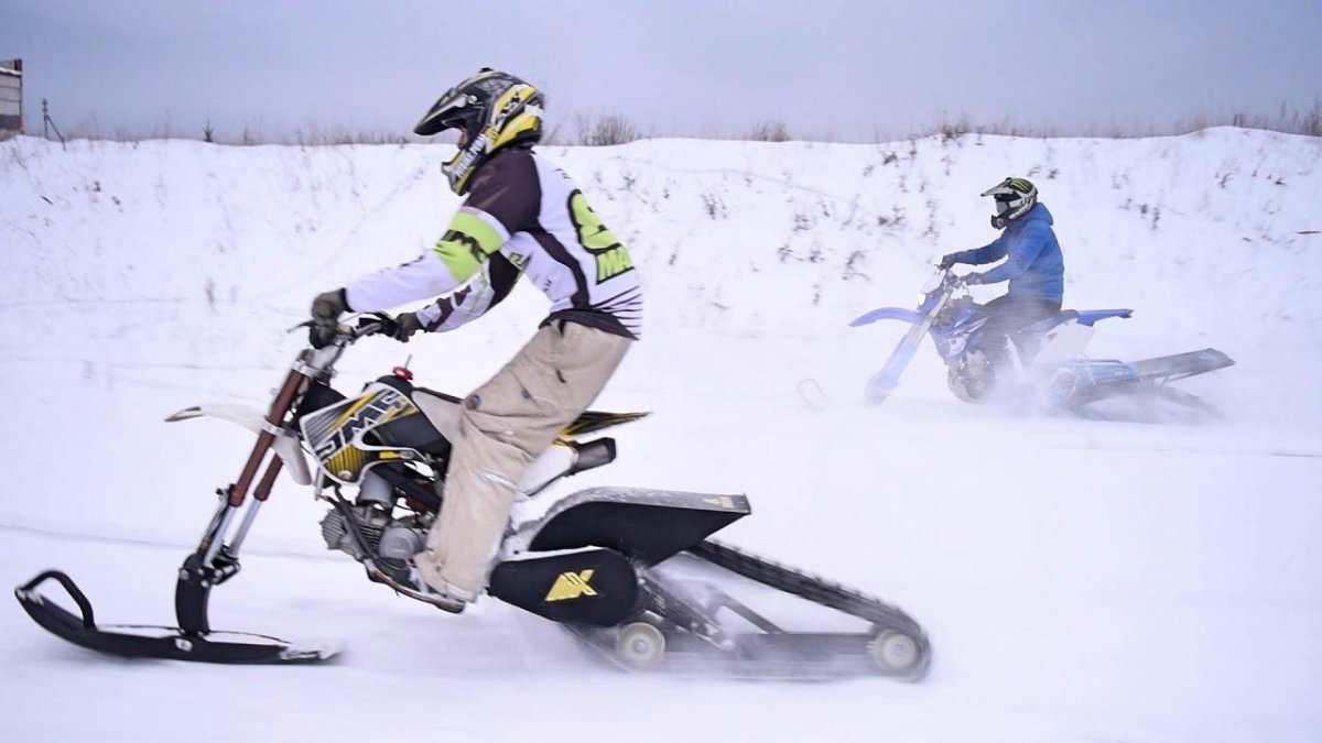 Сноубайк BRP