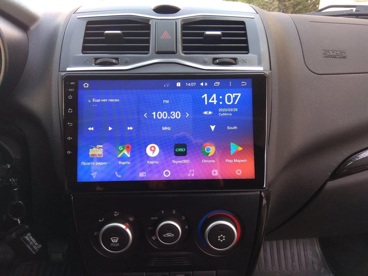 2 Дин магнитола Teyes на гранту