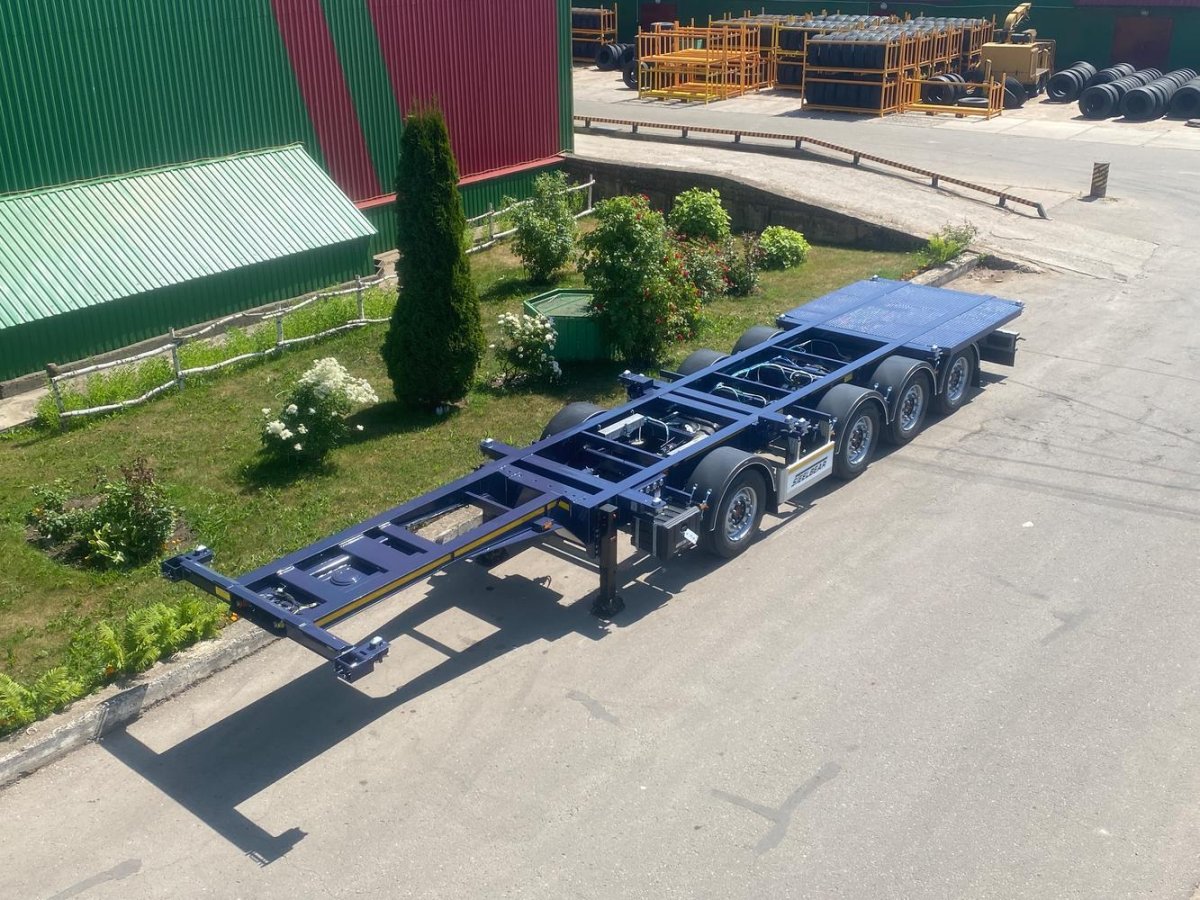 Pk-24n полуприцеп-контейнеровоз Steelbear