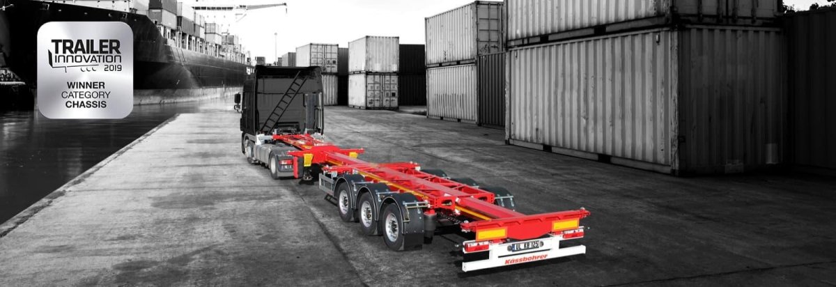 Полуприцеп контейнеровоз Грюнвальд