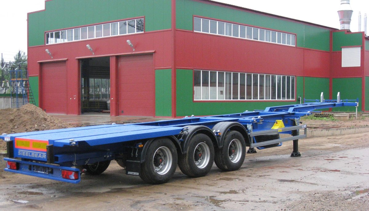 Полуприцеп-контейнеровоз pk-24p