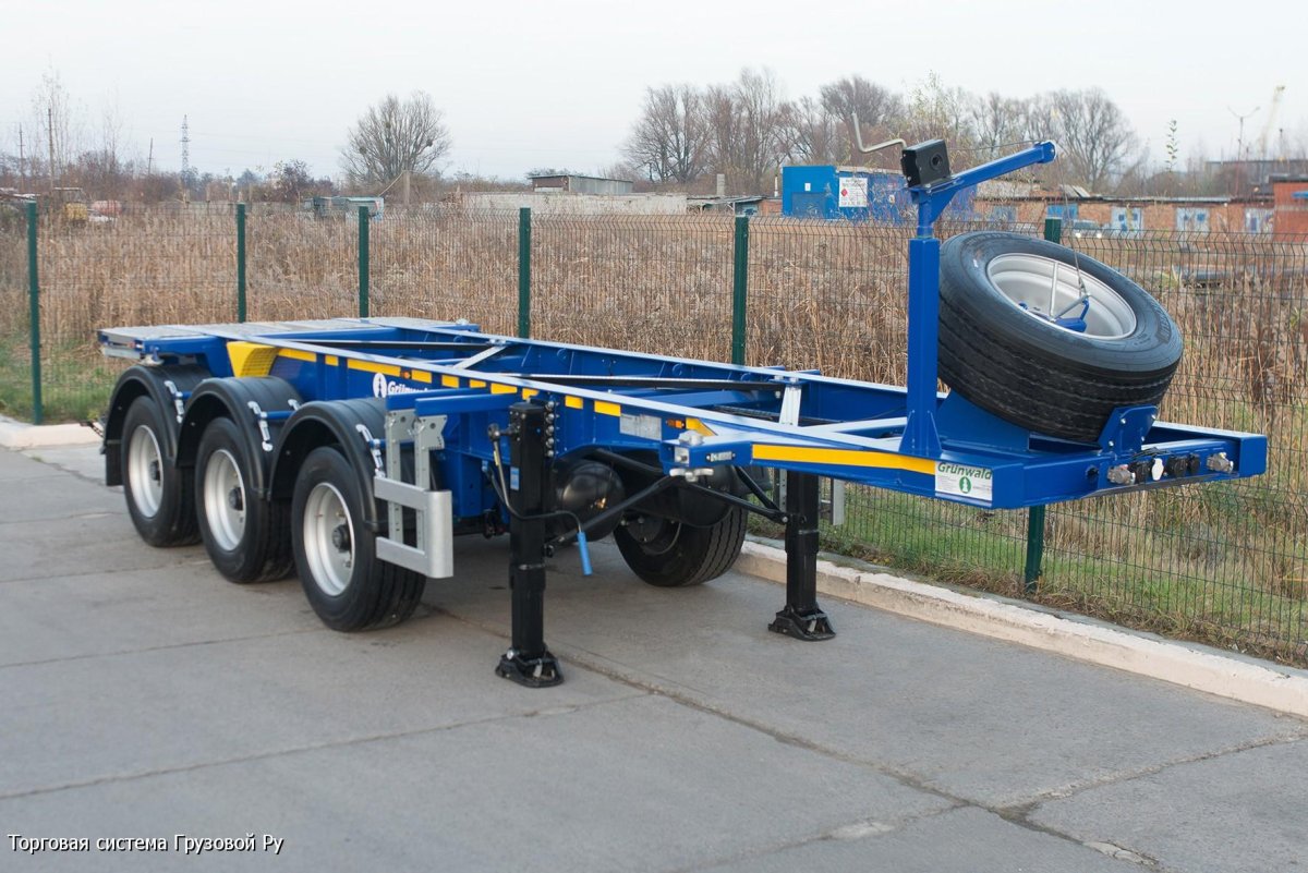 Контейнеровоз полуприцеп Grunwald