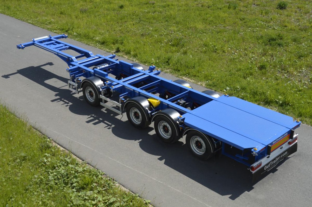 4-Х осный полуприцеп контейнеровоз CSA-544