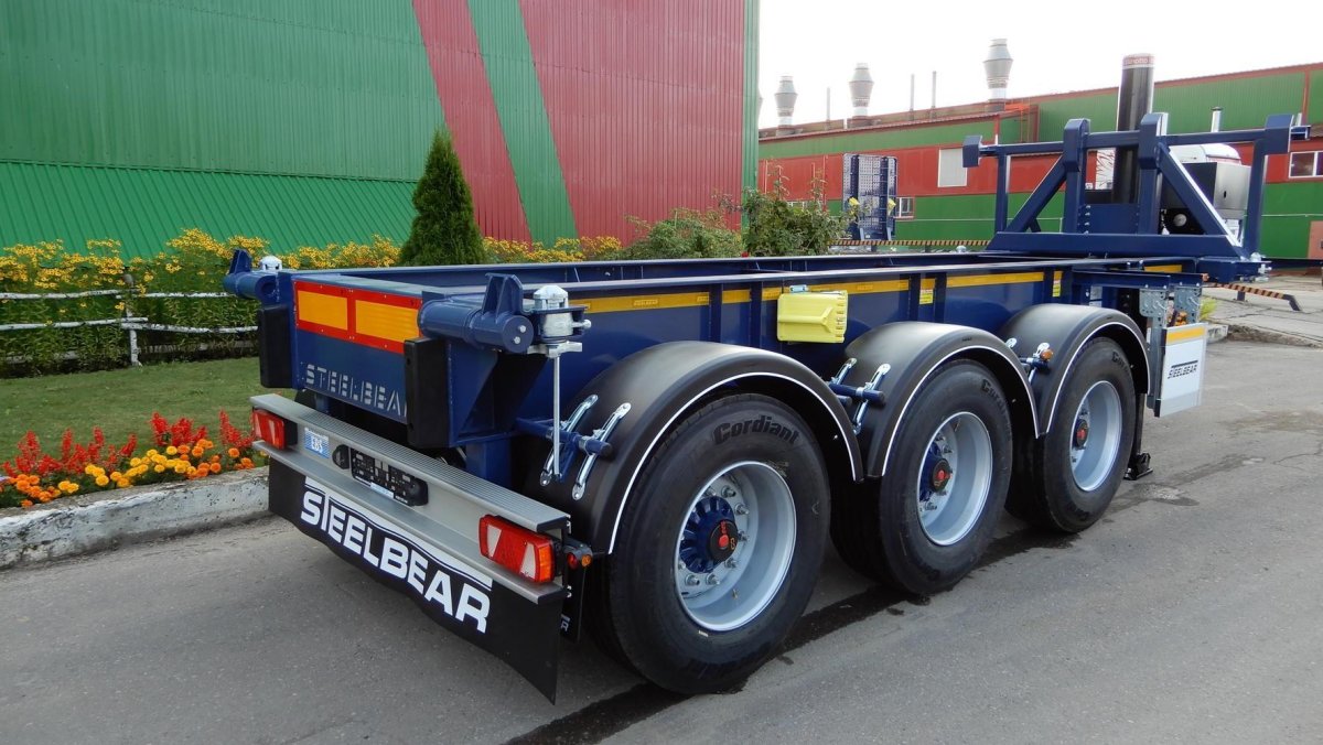 Полуприцеп-контейнеровоз pk-24p