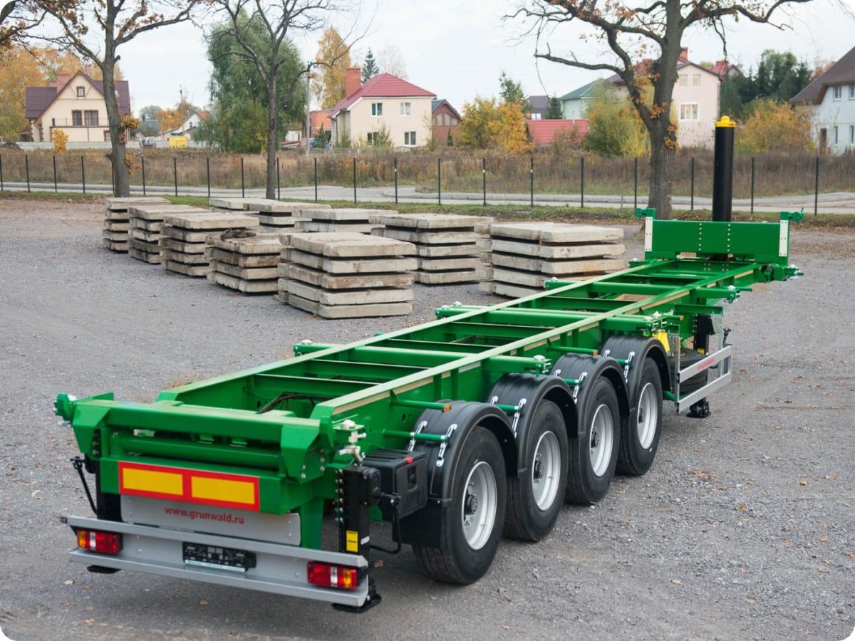Grunwald прицеп контейнеровоз