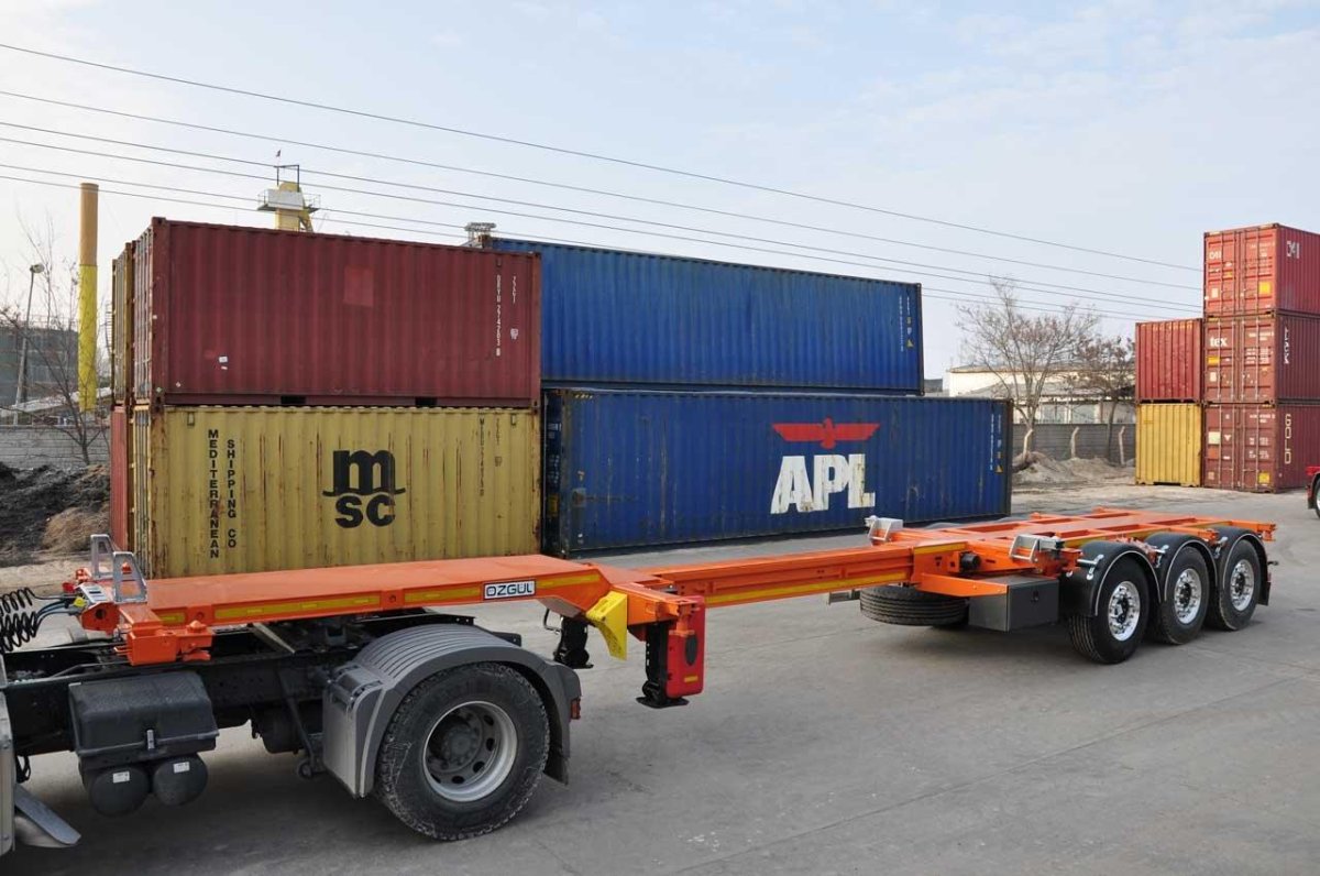 Полуприцеп контейнеровоз 30 футов