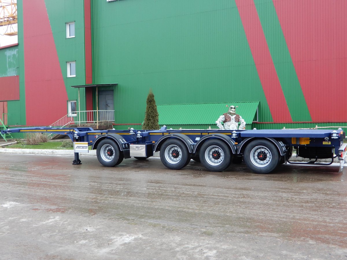 Полуприцеп-контейнеровоз Steelbear pk-24p