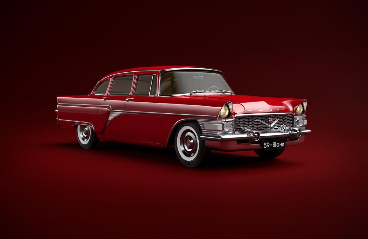 ГАЗ 13 Чайка красная