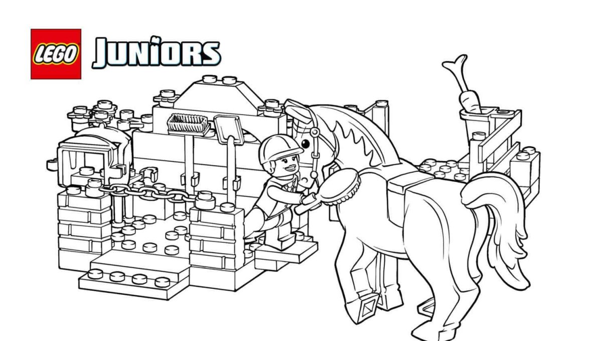 Раскраска лего