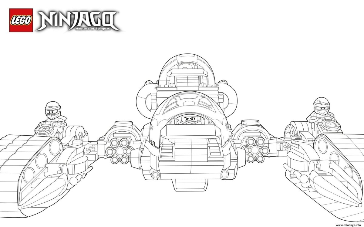 Раскраски LEGO Ninjago