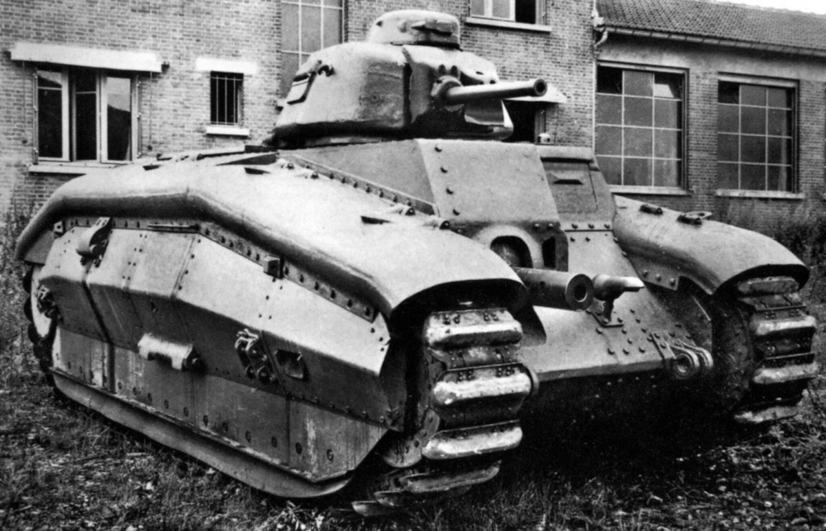 Танк Рено б1 бис