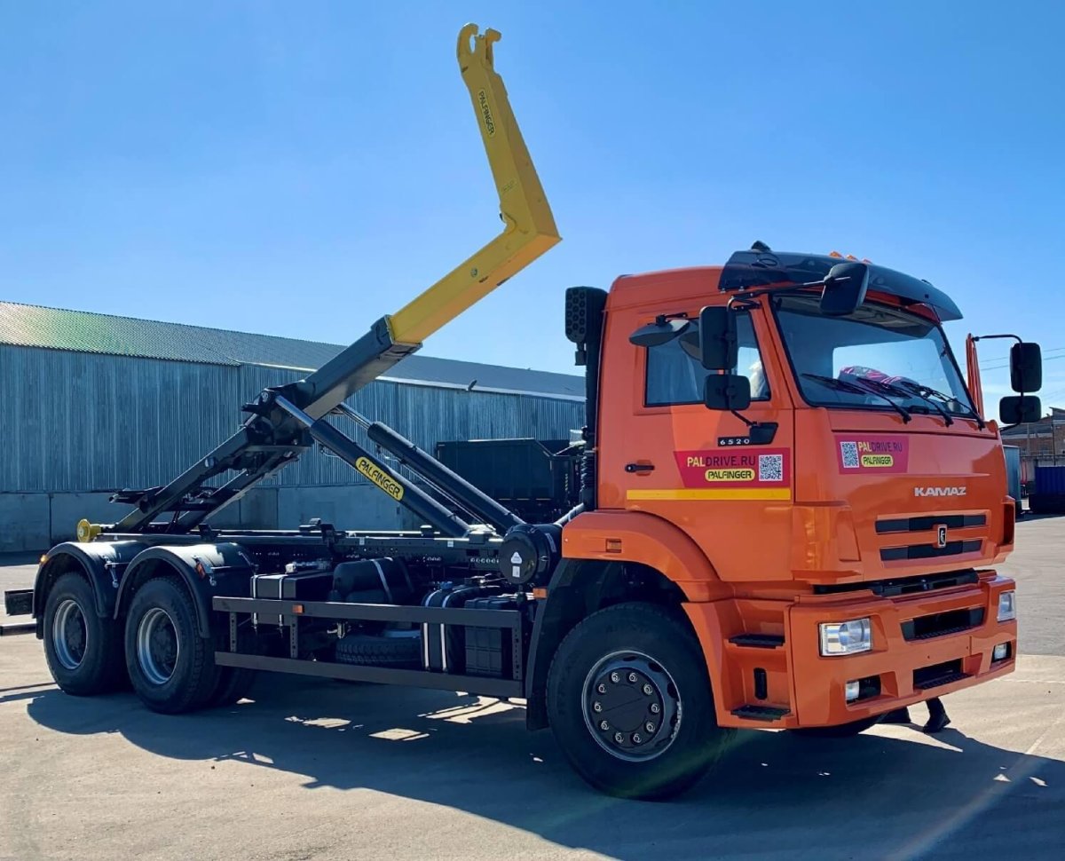 КАМАЗ 6520 мультилифт Палфингер