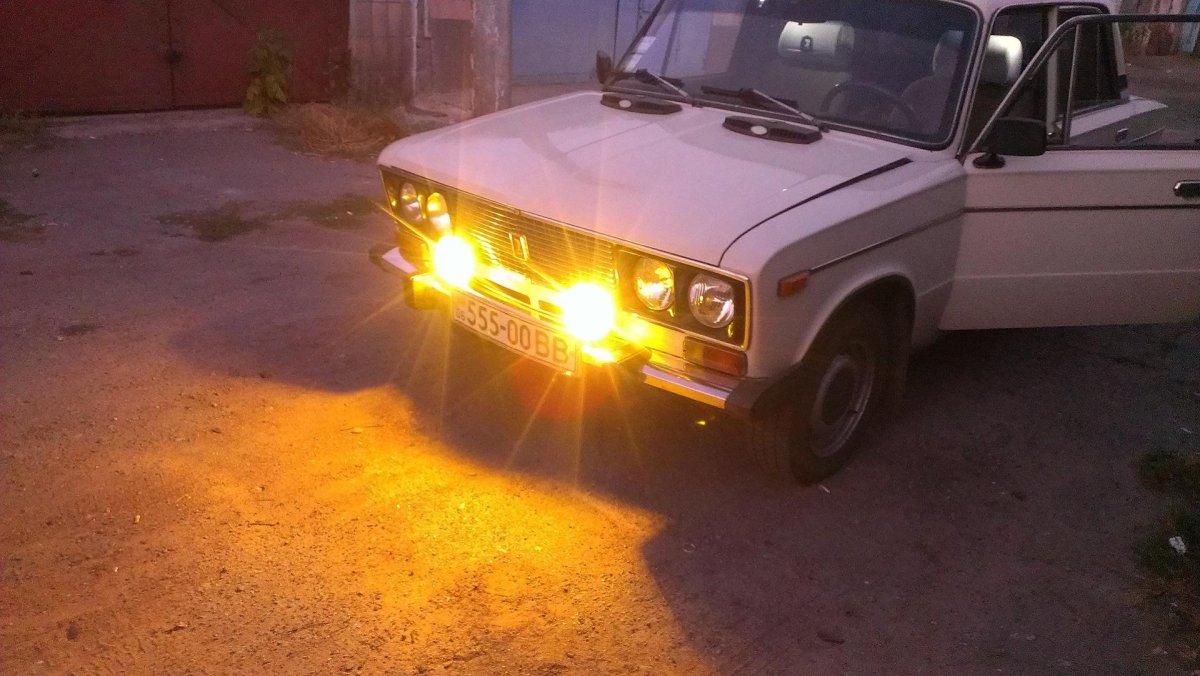 ПТФ на ВАЗ 2106