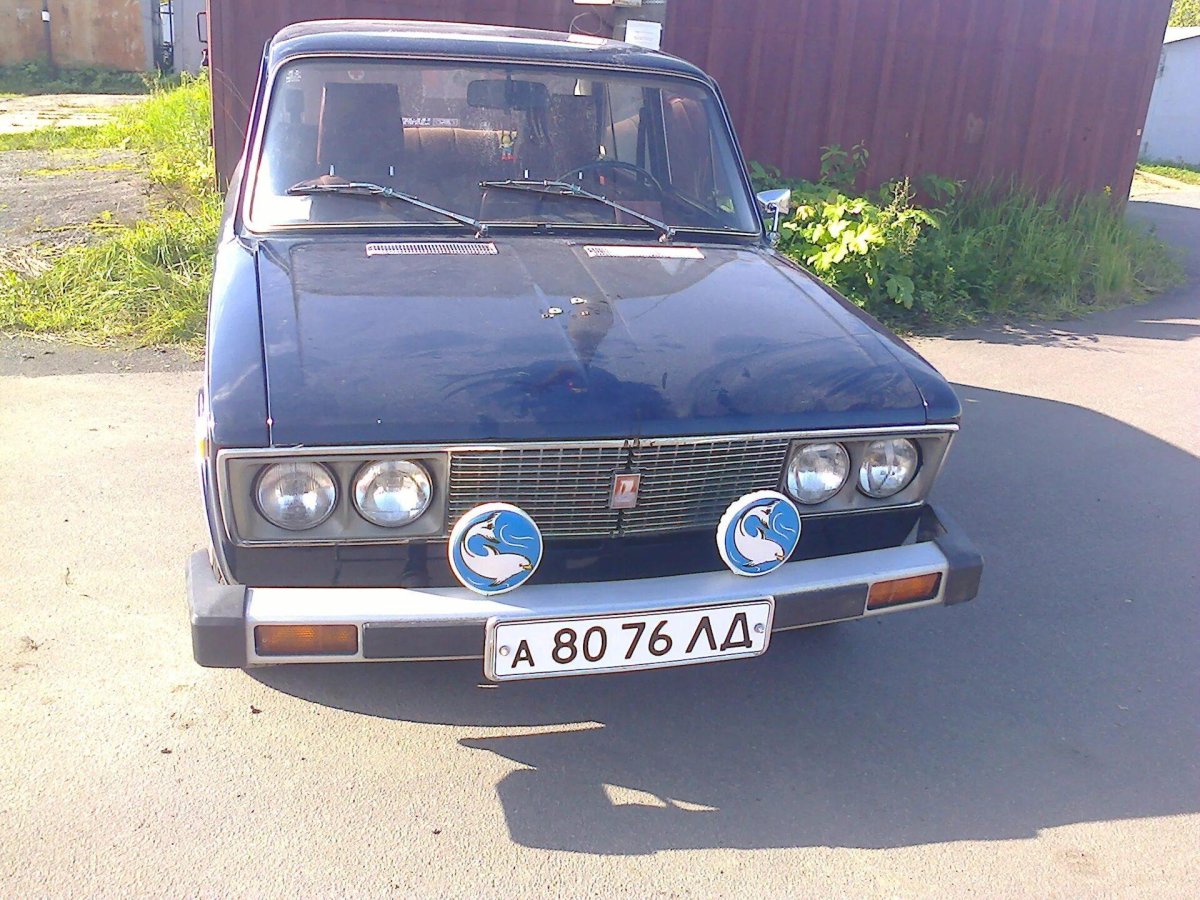 Круглые противотуманки на ВАЗ 2106