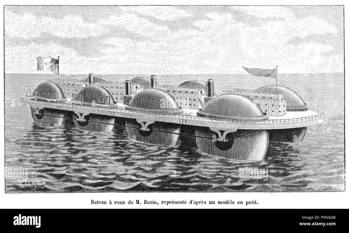 Роликовый корабль